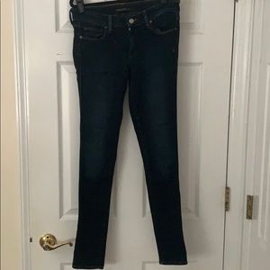 Genetic dark denim skinny jean